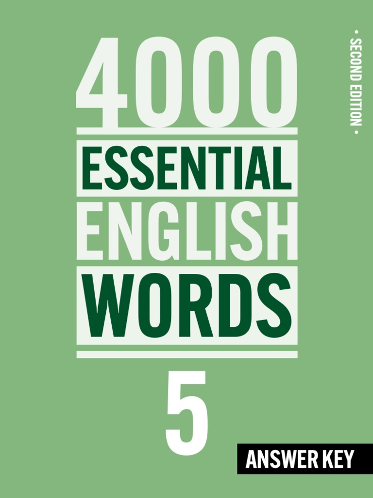 4000 Essential English Words Answer Key | PDF | Gorilla | Nature