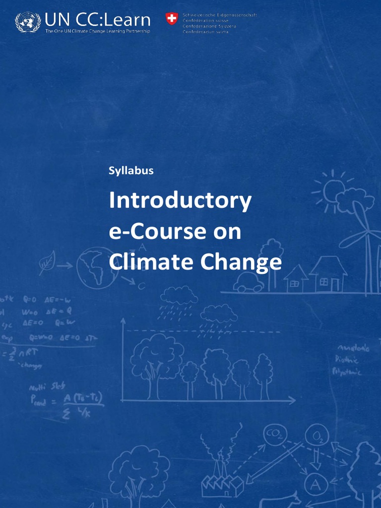 Introductory E-Course On Climate Change - Syllabus | PDF | Climate ...
