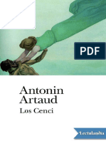 Los Cenci - Antonin Artaud