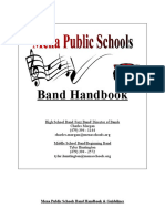 Mena Band Handbook