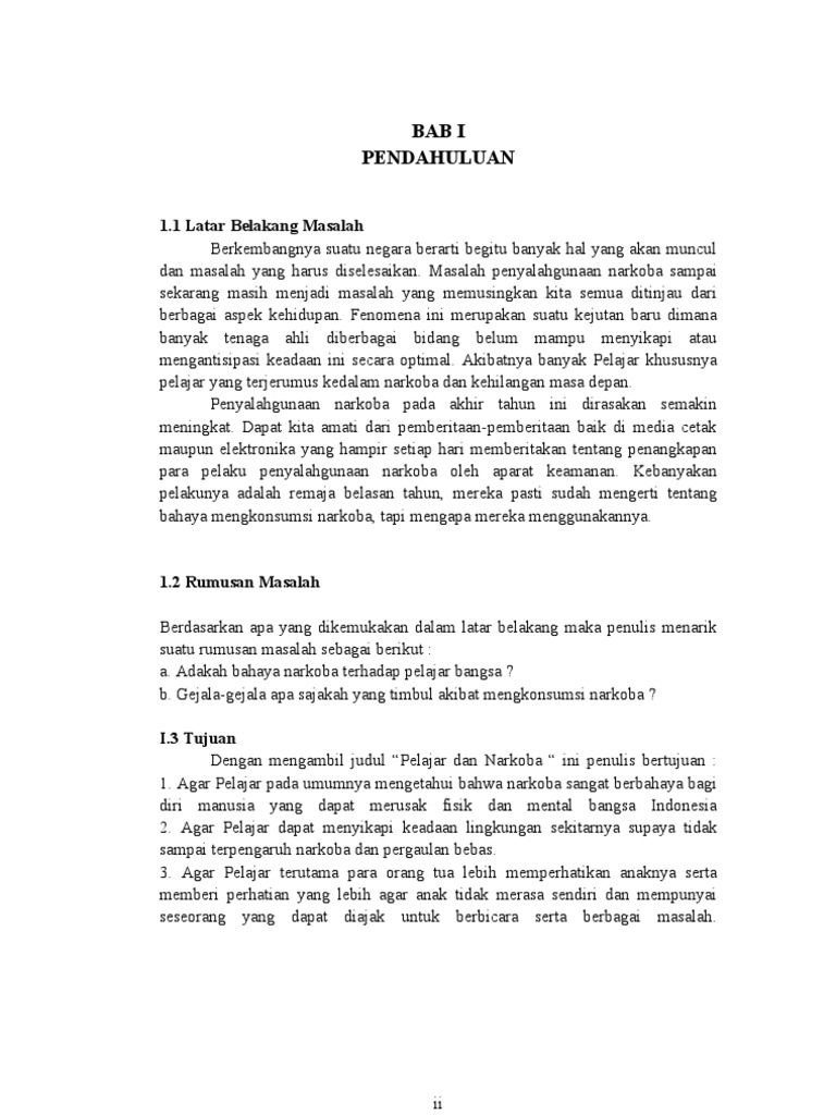Makalah Narkoba