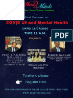 Webinar - Covid 19 & Mental Health