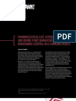 Pharmaceutical Life Sciences Companies and Brand Point Management: Maintaining Control in A Changing World