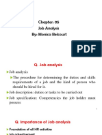 Nwu-Chapter-05 - Job Analysis - Jan 2020 PDF