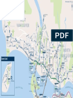 North Vancouver-West Vancouver - Transit Map