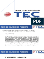 Plan Relaciones Públicas Caja Huancayo