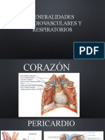 Generalidades Cardiovascular y Respiratorio