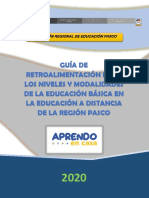 Guía de Retroalimentación - EducarPerú