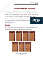 Beautiful Disaster Guitar Tabs and Chords
