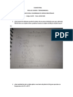 Fisica Fluidos y Termo Examen Final