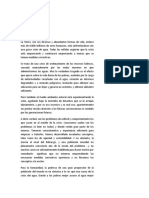 La crisis mundial del agua