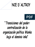 D Altroy Wancas PDF