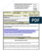 GUÍA # 4 - FORMATO DE ACTIVIDAD PEDAGOGICA EN CASA GRADOS 901, 902 y 903 - MATEMATICAS