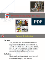 Pressure Testing & QC Test Pack