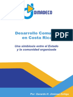 DESARROLLO COMUNAL EN COSTA RICA  UNA SIMBIOSIS