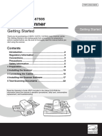 Fujitsu Fi-6670 Fi-6770 Fi6750s Getting Started v4 PDF