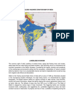 Landslides Hazards Zonation Map of India