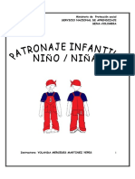SENA - Curso Patronaje Infantil Niño, Niña
