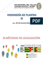 Análisis y Métodos de Localización