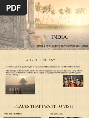 India, Inglés.  PDF
