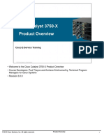 Welcome To The Cisco Catalyst 3750-X Product Overview - Course Developers: Paul Thayne and Archana Krishnamurthy, Technical Program Managers For Cisco Systems - Revision 3.0.0