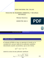 Ecuaciones No Lineales-S9 PDF