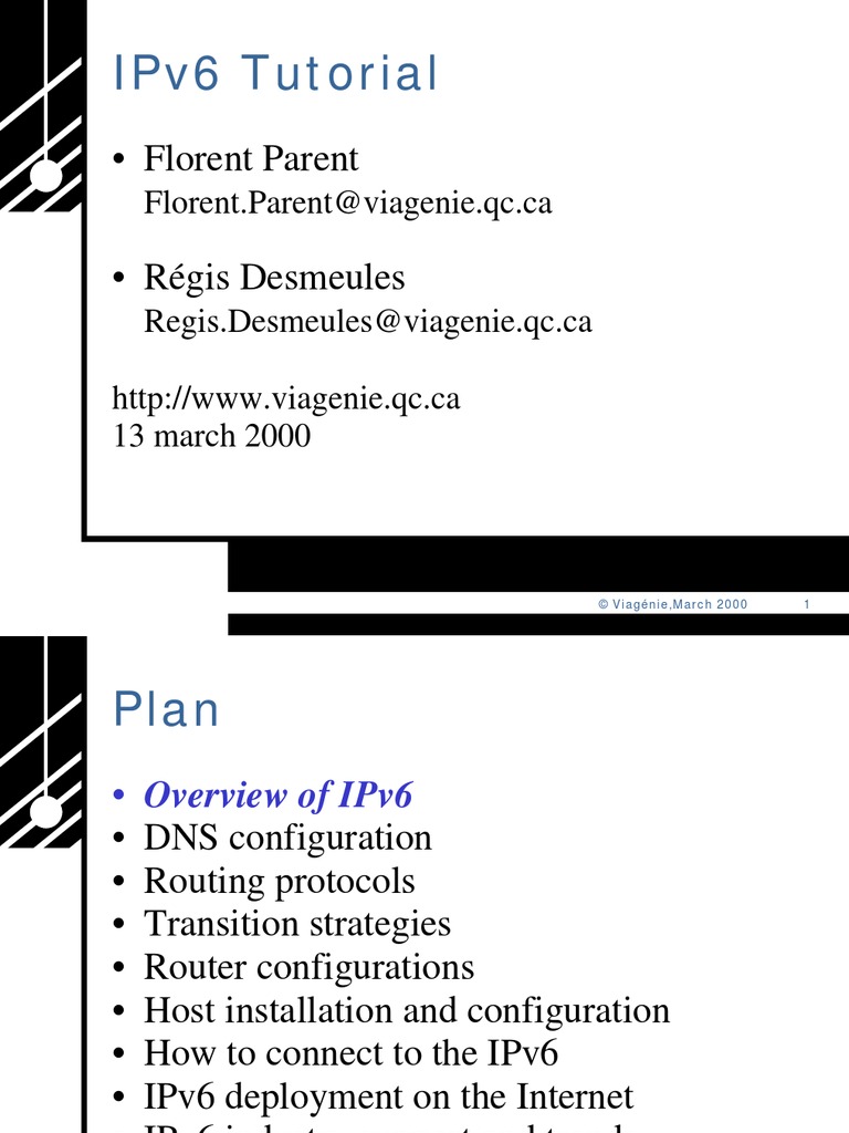 Ipv 6 Forum | PDF | I Pv6 | Ip Address
