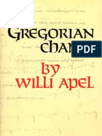 Apel W. Gregorianic Chant PDF