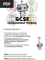 Computational Thinking GCSE