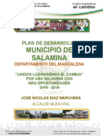 4051 - Plan de Desarrollo 20162019 Salamina Magdalena