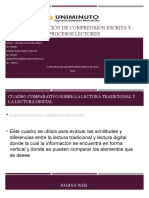 Recapitulación de Comprensión Escrita y Procesos Lectores