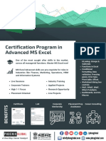 MS EXCEL ADVANCED