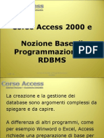 Corso Access Power Point 2003