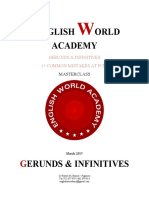Gerunds & Infinitives Masterclass