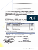 Constancia JASS