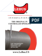 LeBus Spooling Systems for Drilling, Cranes, Winches & More
