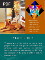 Teamwork | PDF | Team Building | Applied Psychology