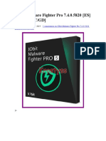 IObit Malware Fighter Pro 7.4.0.5820 (ES) (FUMGRCGD)