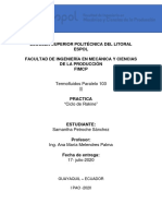 Simulación de un ciclo de Rankine y análisis de su eficiencia térmica