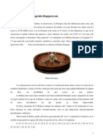 Informe Ruleta