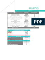Plantilla Excel Planificador de Proyectos Gantt