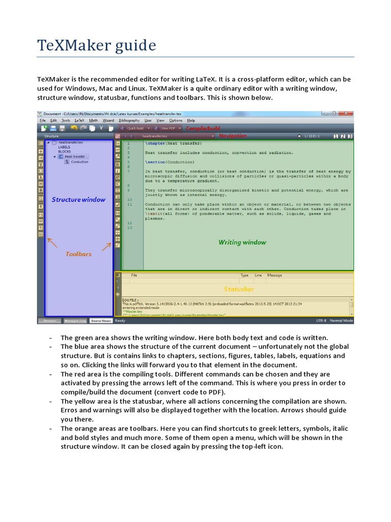 Texmaker Guide | PDF | Software | Digital Technology