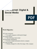 The Internet: Digital & Social Media