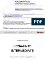 HCNA-HNTD - Intermediate, v22 PDF