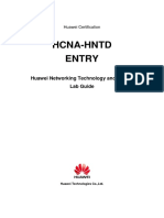 HCNA-HNTD Entry Lab Guide V2.2