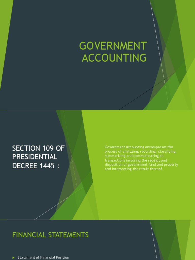 Govacctg New PDF PDF Fund Accounting Payroll