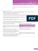 Matriz de criterios de evaluación del área de Lengua y Literatura para el nivel de Bachillerato General Unificado.