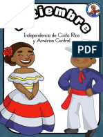 Setiembre Independencia de Costa Rica y Centroamerica