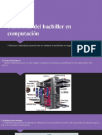 Funciones Del Bachiller en Computación