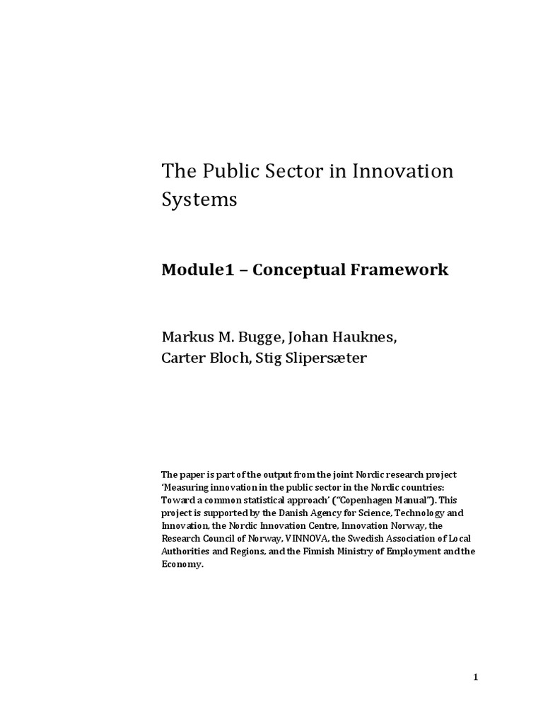 5-The Public Sector in Innovation Systems PDF | PDF | Incentive ...